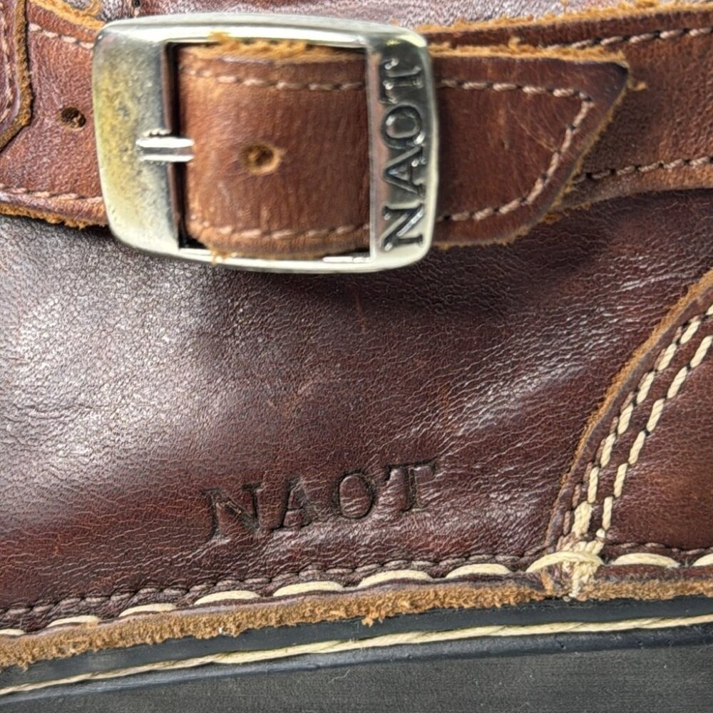 SOLD - Naot Tan Leather Loafer Shoes size 39 - Picture 7 of 14